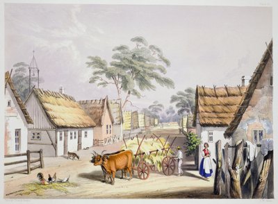 A Village of German Settlers Near Adelaide, 1846 by George French Angas